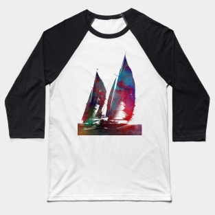 Sailing sport art #sailing Baseball T-Shirt